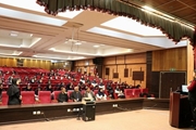 نشست مسئولین بیمارستان نمازی با محوریت جهاد تبیین صبح امروز در تالار اقبال لاهوری برگزار شد.