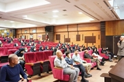 جلسه مسئولین صبح امروز پنجم آذر ماه هم زمان با هفته بسیج با رویکرد جهاد تبیین در زمینه تجهیزات پزشکی در تالار اقبال لاهوری بیمارستان نمازی برگزار شد.