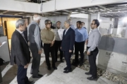 بازدید رئیس دانشگاه علوم پزشکی شیراز از طرح های عمرانی در حال ساخت بیمارستان نمازی از نگاه دوربین / مرداد 1404