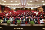 برگزاری جلسه مسئولین بیمارستان نمازی در تالار اقبال لاهوری با محوریت بررسی بیماریهای نوپدید