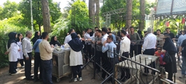 برگزاری مجموعه برنامه‌های فرهنگی و هنری «درخشش غدیر» در بیمارستان نمازی