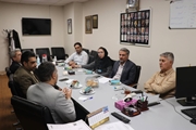 برگزاری جلسه با مدیرکل مخابرات استان فارس به منظور بررسی مشکلات ارتباطی و مخابراتی بیمارستان نمازی