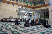 برگزاری آیین معنوی زیارت عاشورا در مسجد محمد رسول ‌الله (ص) بیمارستان نمازی
